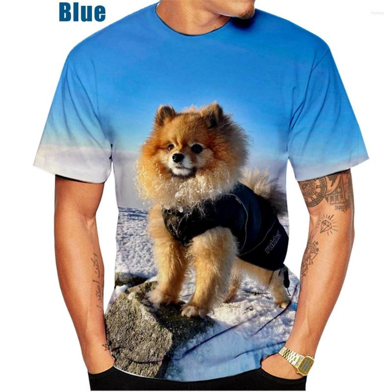 Men's T Shirts Musim Panas Pomeranian Harajuku Plus Cute And Funny Puppy 3D Print Fashion Casual Crew Neck T-Shirt
Men's T Shirts Musim Panas Pomeranian Harajuku Plus Cute And Funny Puppy 3D Print Fashion Casual Crew Neck T-Shirt