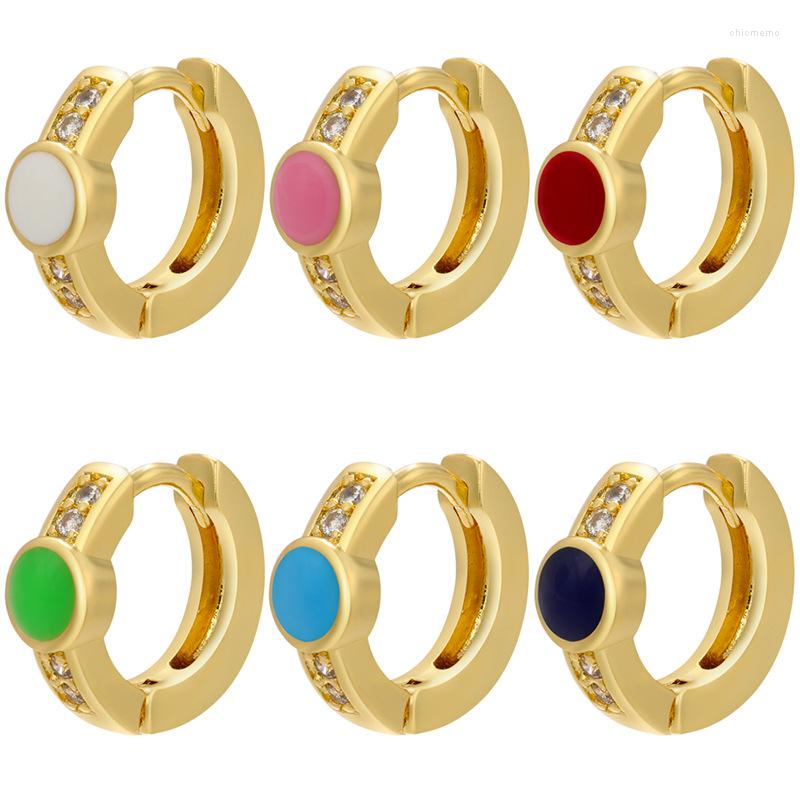 Hoop Earrings One Pair Micro Pave CZ Earring Multicolor Enamel Small Colorful Oval For Women/girls
Hoop Earrings One Pair Micro Pave CZ Earring Multicolor Enamel Small Colorful Oval For Women/girls
