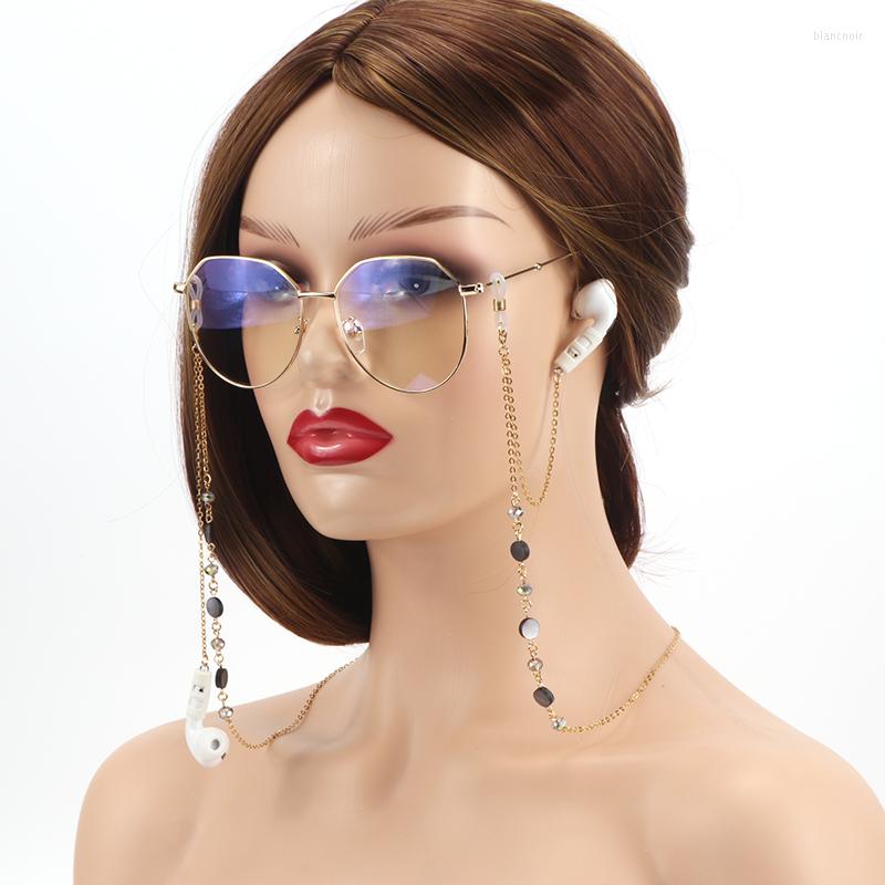 Chains Multifunctional Round Shell Glass Crystal Lanyard Glasses Chain Wireless Headphones Anti Lost Earphone Strap For Airpods Pro
Chains Multifunctional Round Shell Glass Crystal Lanyard Glasses Chain Wireless Headphones Anti Lost Earphone Strap For Airpods Pro