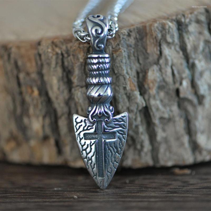 Pendant Necklaces LANGHONG 1pcs Stainless Steel Necklace Double Side Cross For Men And Women
Pendant Necklaces LANGHONG 1pcs Stainless Steel Necklace Double Side Cross For Men And Women