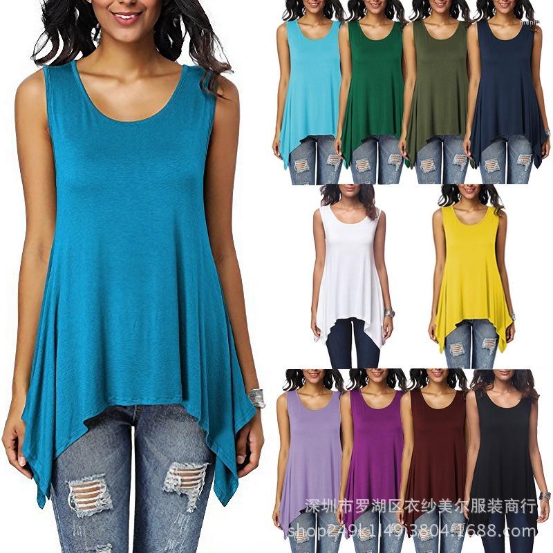 Women's T Shirts Casual Office Lady White Vest Women Summer Fashion Cotton Sleeveless T-shirt Women's O-neck Loose Long Tops Blusas, Black
Women's T Shirts Casual Office Lady White Vest Women Summer Fashion Cotton Sleeveless T-shirt Women's O-neck Loose Long Tops Blusas, Black