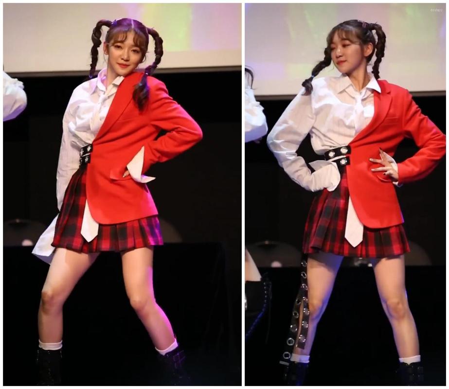 Stage Wear Jazz Dance Costumes Korean Girls Group Performance Hip Hop Street Suit Nightclub Pole Dancing Clothing DWY5401, 5pcs
Stage Wear Jazz Dance Costumes Korean Girls Group Performance Hip Hop Street Suit Nightclub Pole Dancing Clothing DWY5401, 5pcs