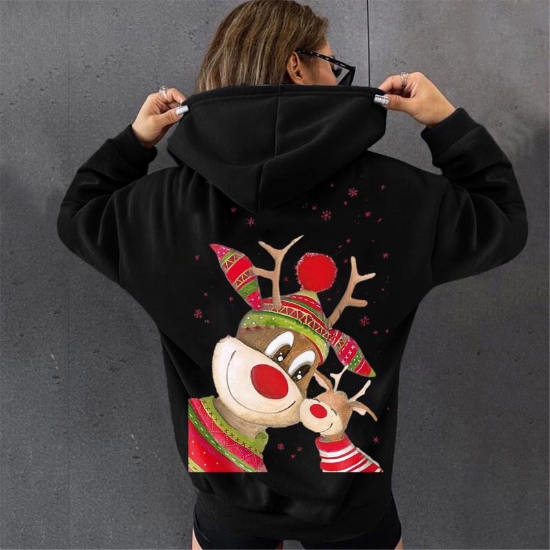 Women' Hoodies & Sweatshirts Womens Christmas Sweatshirt Loose Special Long Sleeve Casual Good Gifts Warm And Soft Pullover TopWomen, Black
Women' Hoodies & Sweatshirts Womens Christmas Sweatshirt Loose Special Long Sleeve Casual Good Gifts Warm And Soft Pullover TopWomen, Black