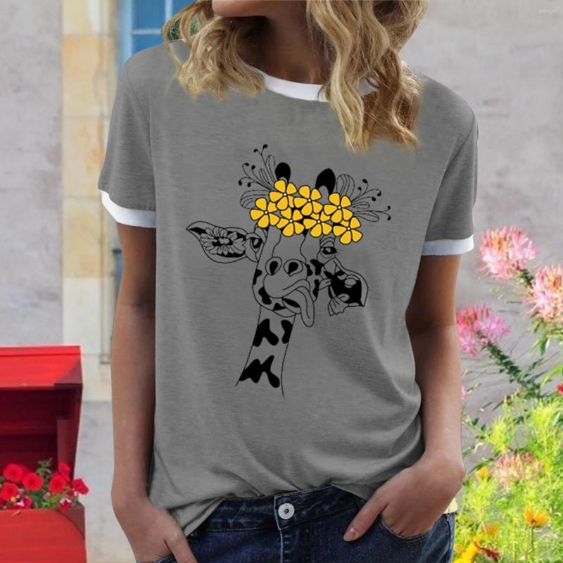 Women's T Shirts Juniors Active Women Blouse Top Animal Print Stylish T-shirts Button, Grey
Women's T Shirts Juniors Active Women Blouse Top Animal Print Stylish T-shirts Button, Grey