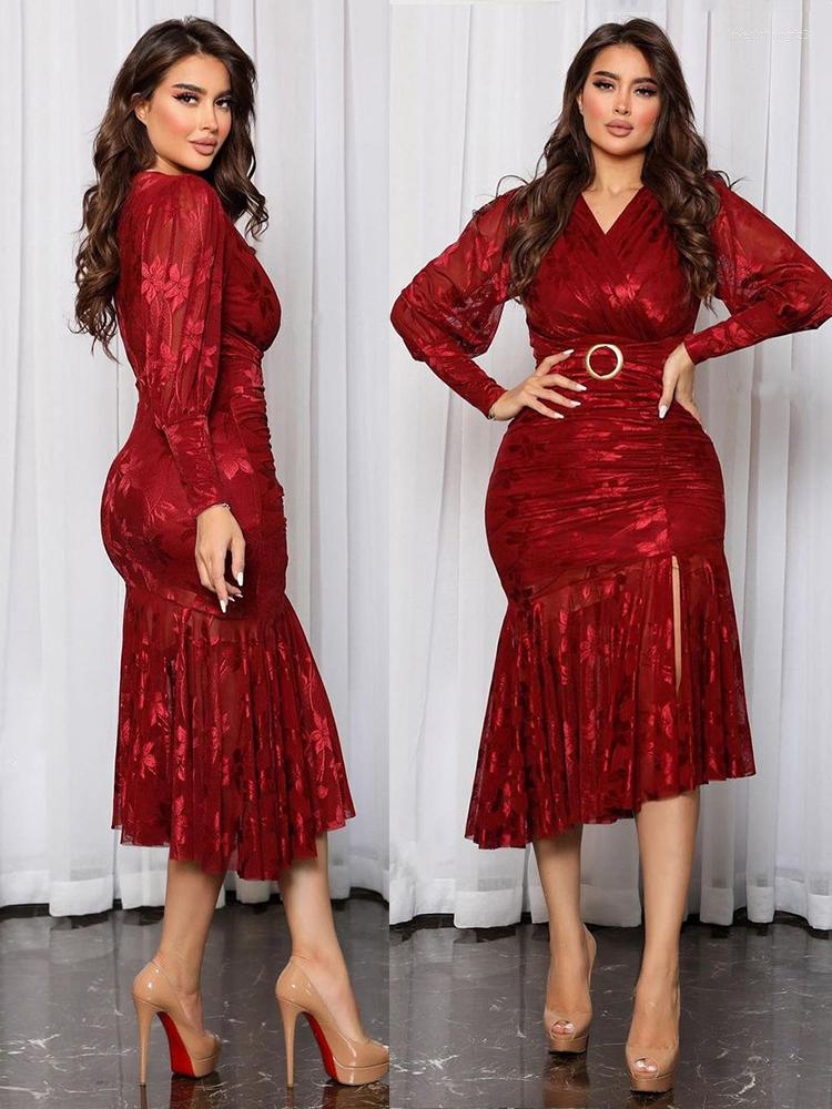 Casual Dresses Autumn Women' Long Sleeve Red Party Dress Sexy Wrap Bandage V Neck Draped Celebrity Evening Split Club Maxi Mermaid, Coffee dress
Casual Dresses Autumn Women' Long Sleeve Red Party Dress Sexy Wrap Bandage V Neck Draped Celebrity Evening Split Club Maxi Mermaid, Coffee dress
