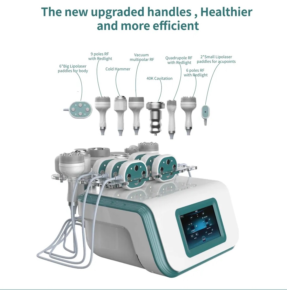 2023 Vacuum Cavitation System 8 In 1 Ems Lipo Body Sculpt Mini 40K Rf Fat Ultrasonic Slimming Cavitation Machine
2023 Vacuum Cavitation System 8 In 1 Ems Lipo Body Sculpt Mini 40K Rf Fat Ultrasonic Slimming Cavitation Machine