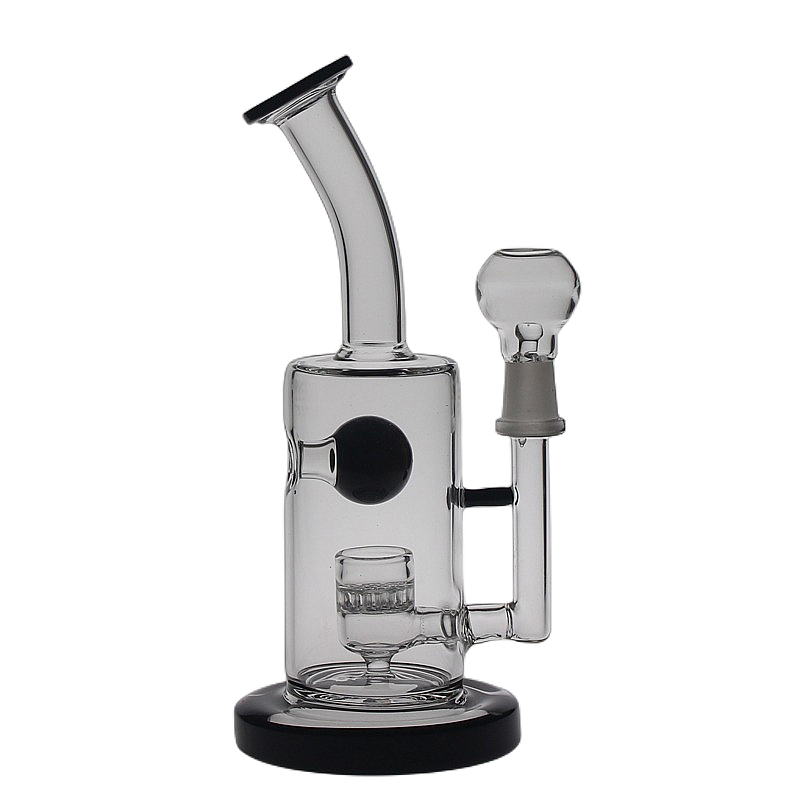 SAML Jet Perc Heavy Glass Bong Hookahs heady water pipes honeycomb Bubbler size 14.4mm PG3018