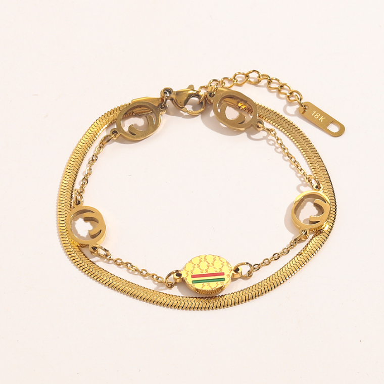 Designer Chain Bracelet Women Luxury Bracelet 18k Gold Letters Bracelets Fashion Jewelry Popular Brand Accessories Premium Gift Couple
Designer Chain Bracelet Women Luxury Bracelet 18k Gold Letters Bracelets Fashion Jewelry Popular Brand Accessories Premium Gift Couple