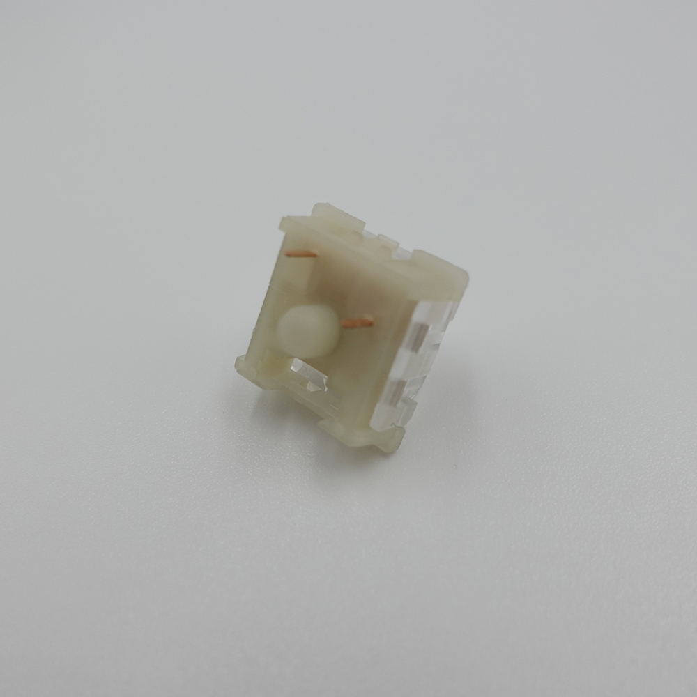 KTT Switch Kang White V3 Switches 3pins 43g Linear Mechanical Keyboards Customize Light Tactile Gaming RGB Compatible MX Switchs