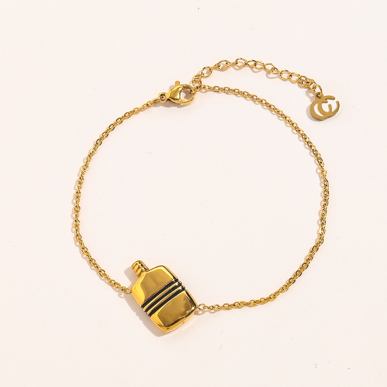 Fashionable Bracelets Bangle 18K Gold Plated Bracelet Wristband Cuff Chain Stainless Steel Womens Bracelet for Birthday Gift Jewelry ZG1575
Fashionable Bracelets Bangle 18K Gold Plated Bracelet Wristband Cuff Chain Stainless Steel Womens Bracelet for Birthday Gift Jewelry ZG1575