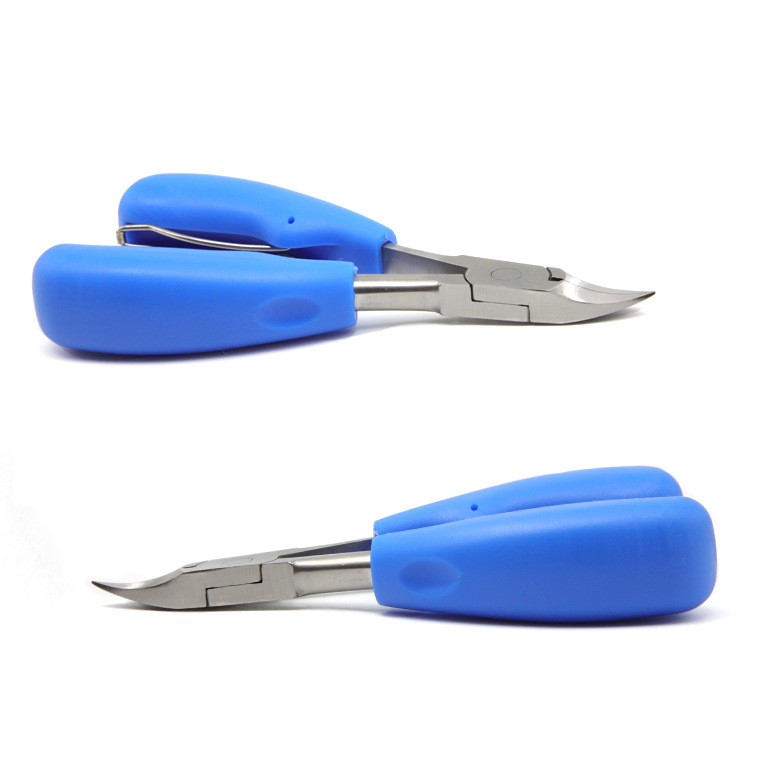 Stainless Steel Nail Clipper Cutter Toe Finger Cuticle Plier Manicure Tool set with box for Thick Ingrown Toenails Fingernail dh6544