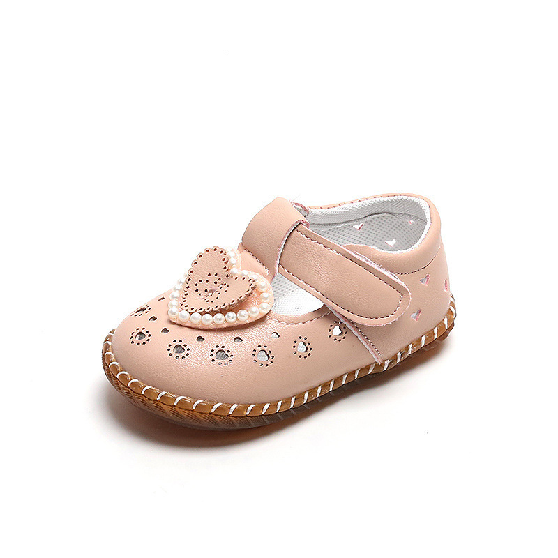 First Walkers Toddler First Walk Shoes Baby Girl princess Shoes Infant Princess Dress Shoes Non-Slip Soft Sole Rubber Toddler Loafers Flat 230314