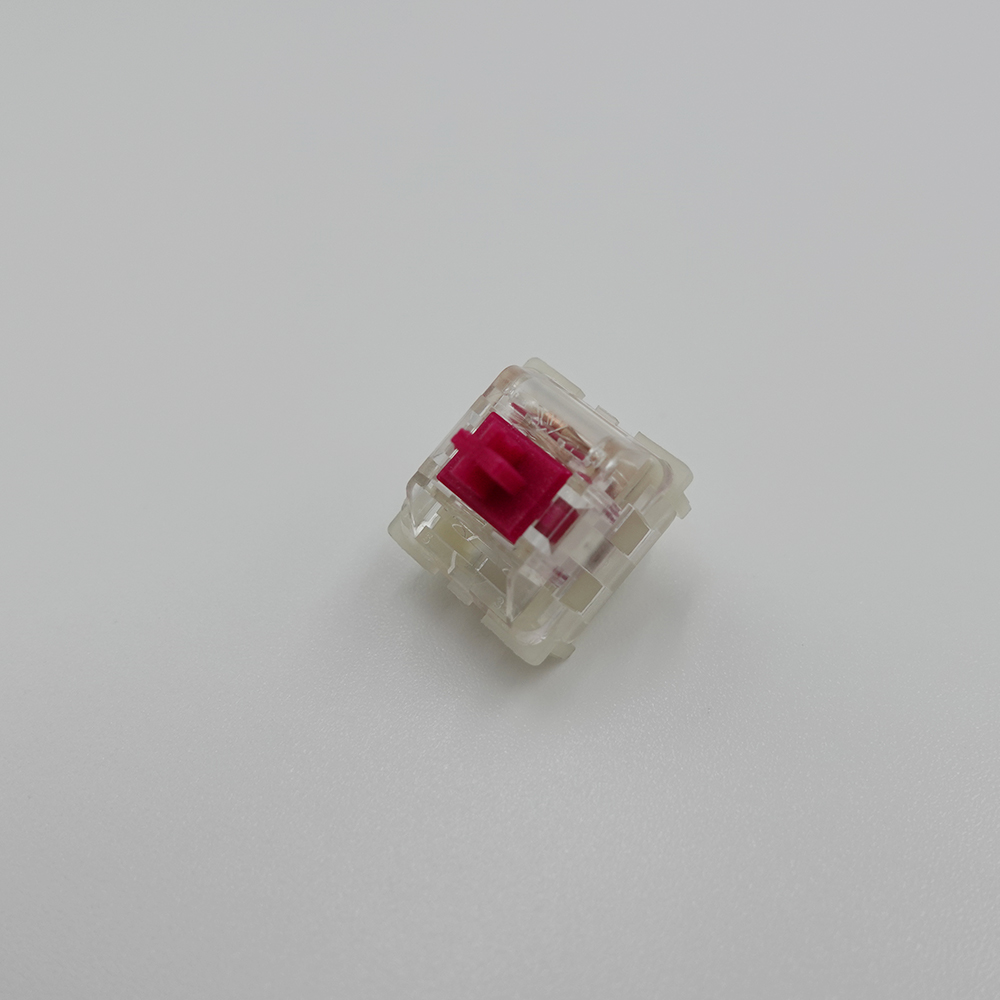 KTT Switch Wine Red Switches Light Tactile 3pins Linear SMD Cherry DIY Custom Compatible Mechanical Keyboard MX Switchs