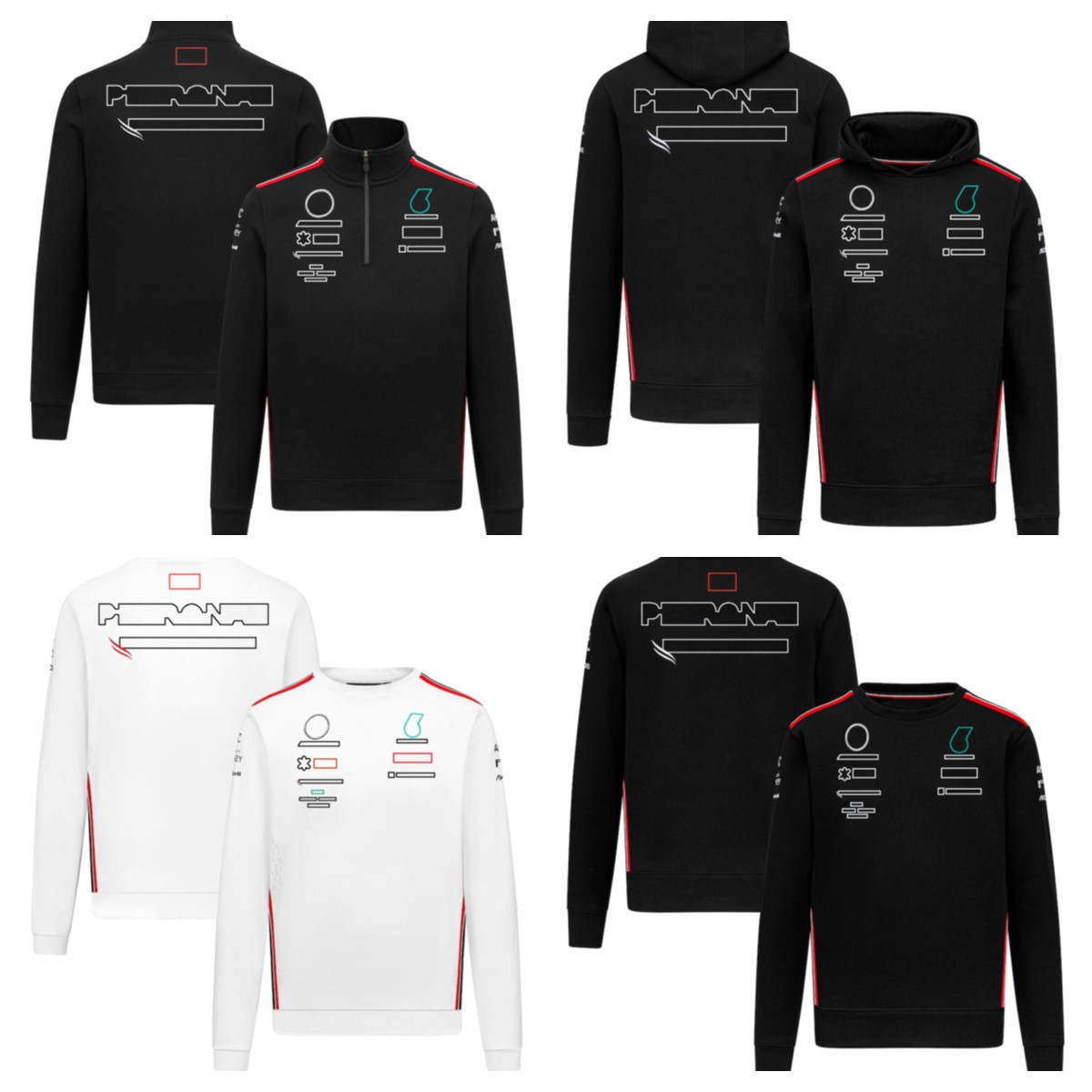 2023 New product F1 Formula One racing suit coat sports hoodie the same style is customized plus size
2023 New product F1 Formula One racing suit coat sports hoodie the same style is customized plus size