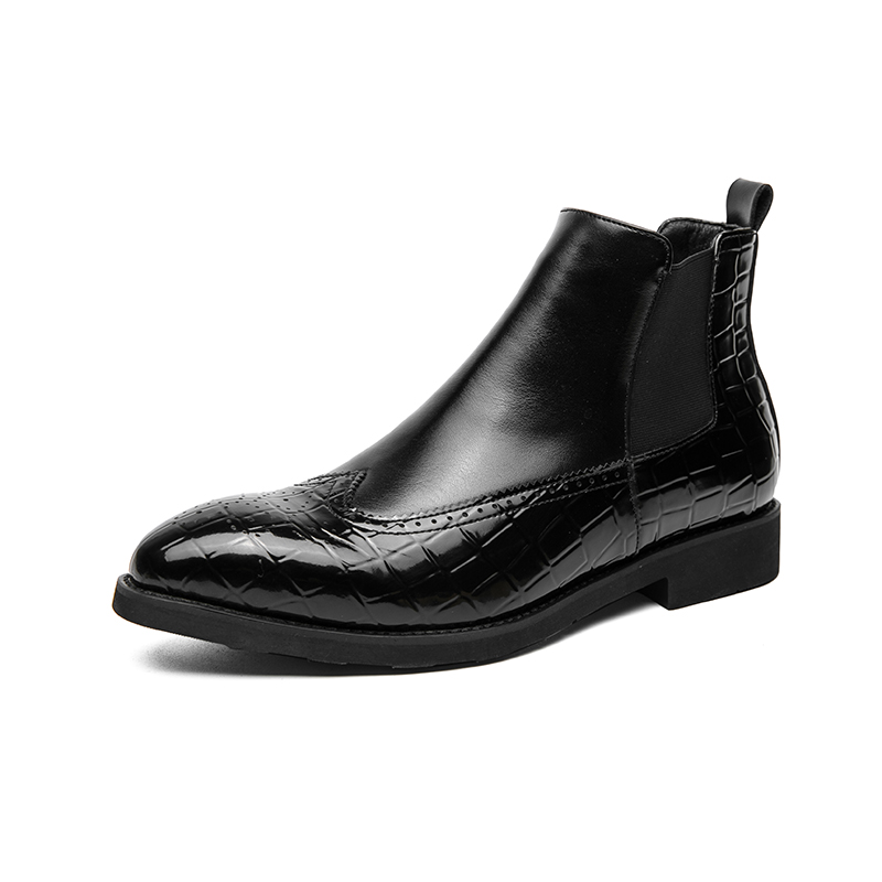 Slip-On Luxury Designer Brand Dress Office Shoes for Men Fashion Chelsea Casual Boots Retro Banquet Ankle Boot
Slip-On Luxury Designer Brand Dress Office Shoes for Men Fashion Chelsea Casual Boots Retro Banquet Ankle Boot