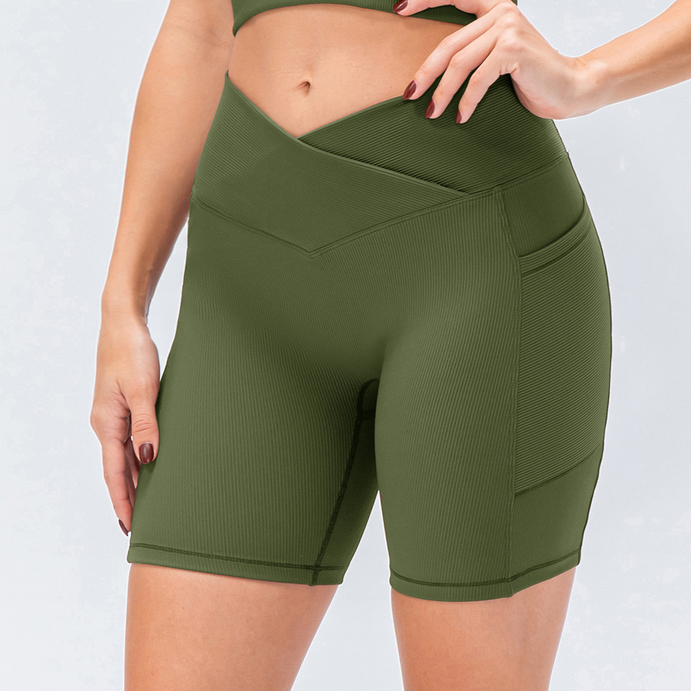 LL Yoga Shorts Ribber Women's Sports Seamless Cross Waist Pants Running Fitness Stretchy Gym Underwear Workout Short Leggings LL3156, Grey
LL Yoga Shorts Ribber Women's Sports Seamless Cross Waist Pants Running Fitness Stretchy Gym Underwear Workout Short Leggings LL3156, Grey