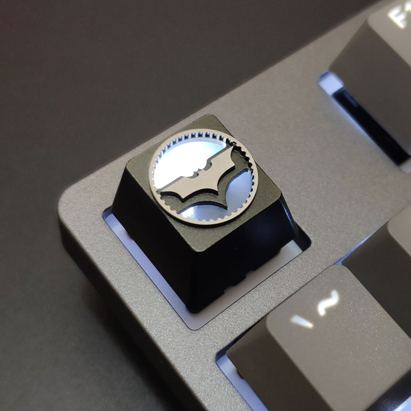 ESC Keycaps for Mechanical Keyboard Gaming Aluminum Light Transmission Key Caps Accessories