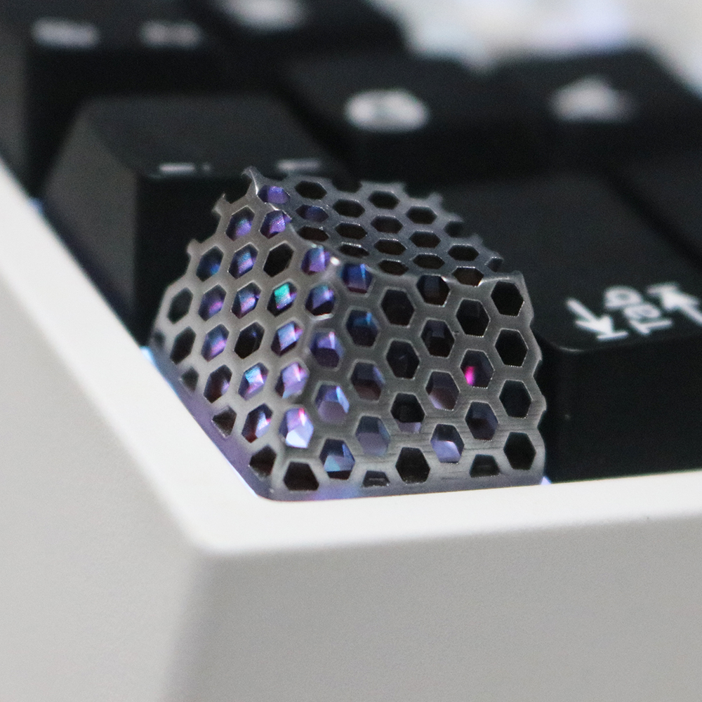 Resin Hollow Artisan Keycaps for Mechanical Backlit Keyboard for GK64 GK61 SK64 Anne Pro 2 GH60 Custom Silver RGB Gold Key Caps