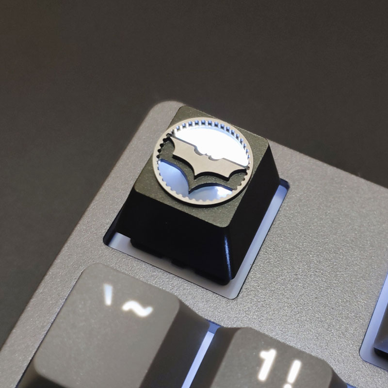 ESC Keycaps for Mechanical Keyboard Gaming Aluminum Light Transmission Key Caps Accessories