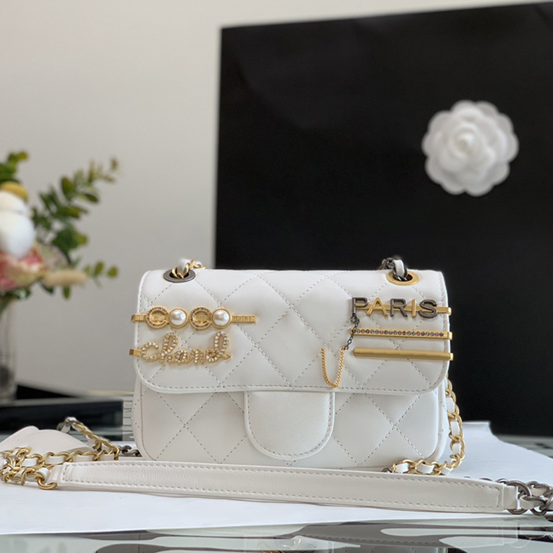 Designer Flap Bags Genuine Leather Chain Bag 18CM High Imitation Fashion Crossbody Bag With Box ZC203
Designer Flap Bags Genuine Leather Chain Bag 18CM High Imitation Fashion Crossbody Bag With Box ZC203
