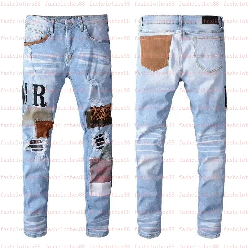 European Jean hm Men Embroidery Patchwork Ripped For Trend Brand Motorcycle Pant Mens Skinny 40245, Color18
European Jean hm Men Embroidery Patchwork Ripped For Trend Brand Motorcycle Pant Mens Skinny 40245, Color18