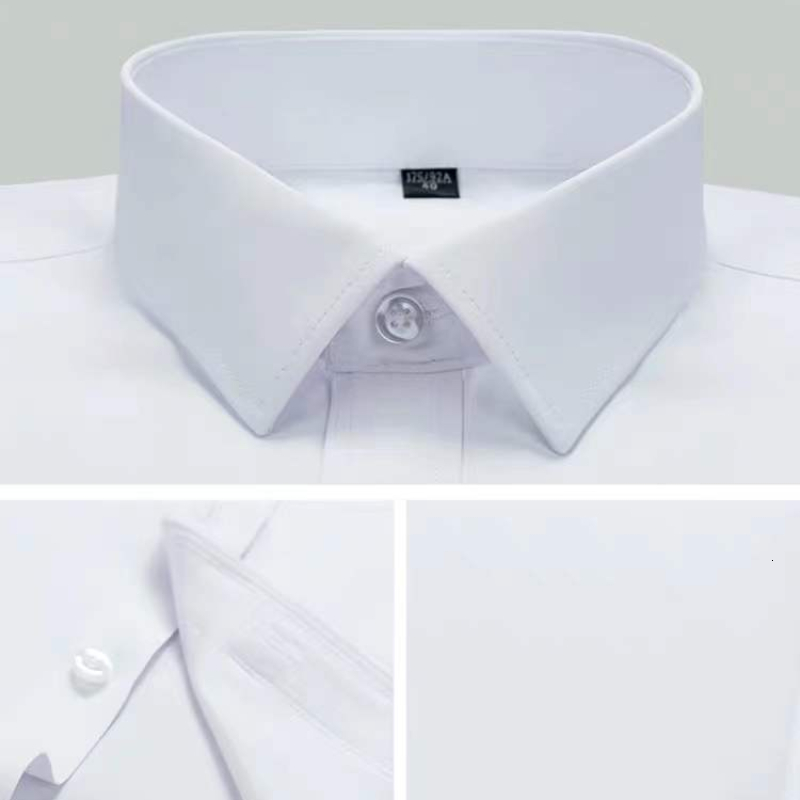 Men's Casual Shirts Men Summer Shirts Fashion Thin Striped Smart Casual with Pockets Slim Fit Stripes Long Sleeve Business Dress Shirt Mens Cloth