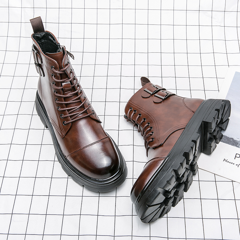 Elegant Boots Outdoor Ankle Boots For Men Man Casual High Quality Thick bottom Gentleman Boot Men Motorcycle Boots Luxury goods
Elegant Boots Outdoor Ankle Boots For Men Man Casual High Quality Thick bottom Gentleman Boot Men Motorcycle Boots Luxury goods