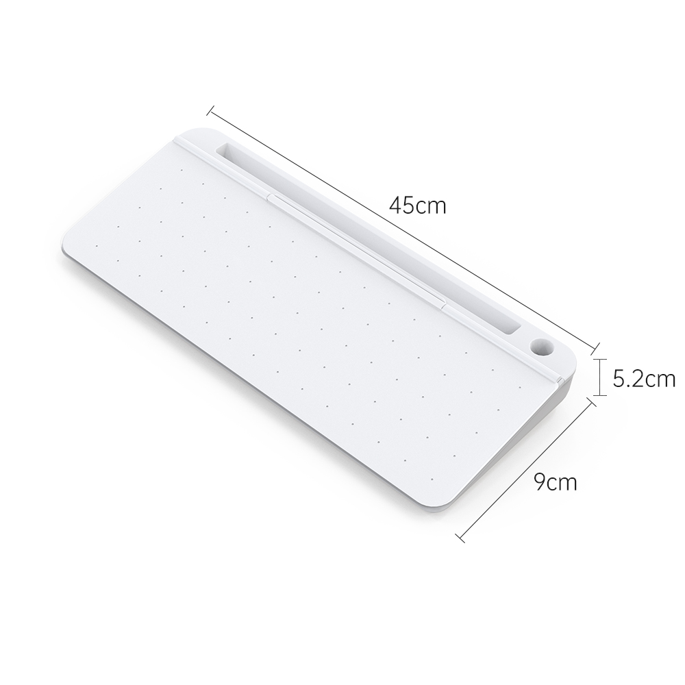 Desktop keyboard mini whiteboard writing board tempered glass business office erasable note memo dry erase board wrist rest