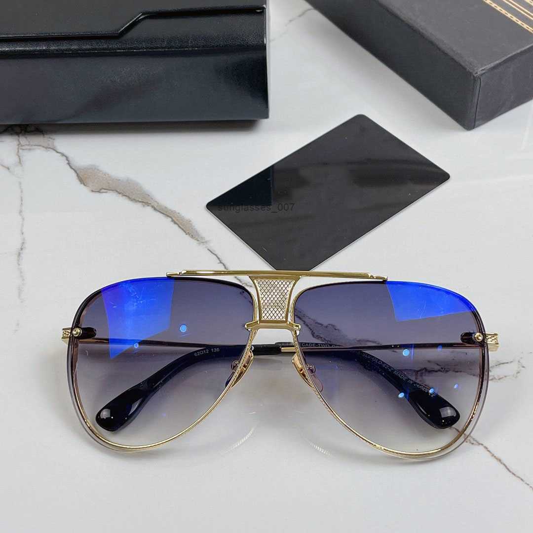 Fashion ditaa cool sunglassesA Dita DECADE TWO Top Original high quality Designer Sunglasses for men famous fashionable Classic retro luxury brand eyeglass