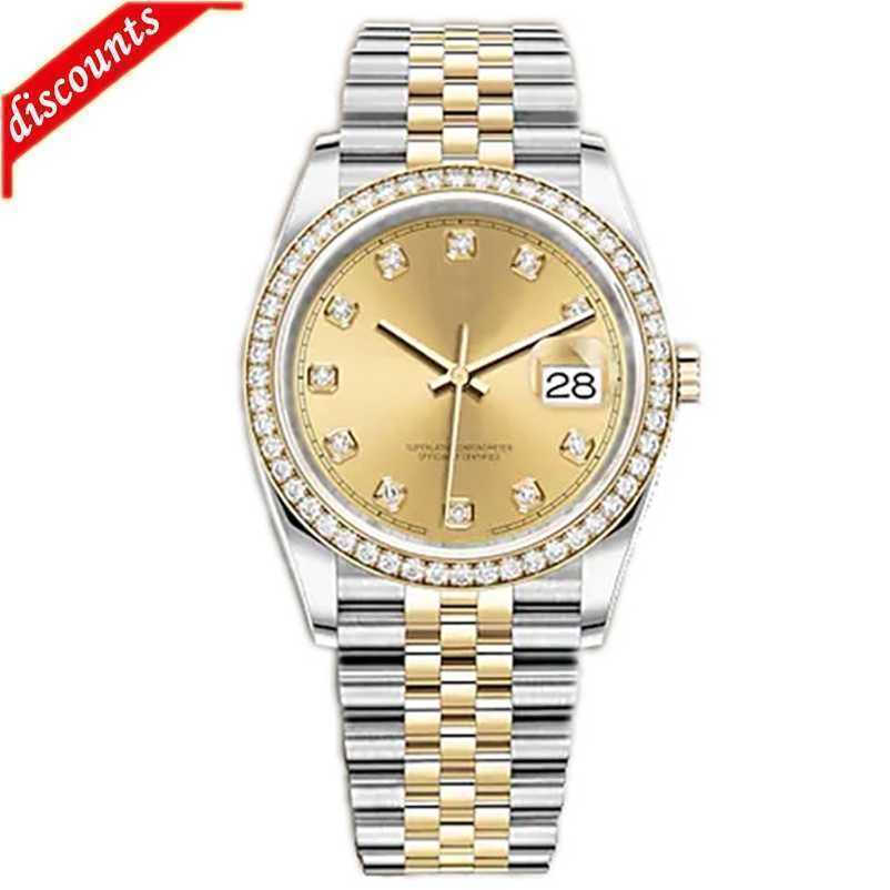 Luxury Watch 41/36mm Mens Automatic 31mm/28mm Woman Quartz Watches Sapphire Swimming Couple wristwatches Full stainless steel diamond watchs zc 3SN2
Luxury Watch 41/36mm Mens Automatic 31mm/28mm Woman Quartz Watches Sapphire Swimming Couple wristwatches Full stainless steel diamond watchs zc 3SN2