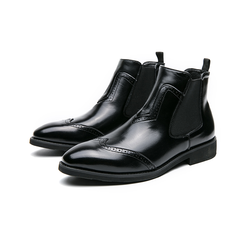 Original Men Chelsea Boots Fashion Retro Men Leather Boots Brogue Ankle Boots Pointed Fashion Party Carving Luxury Designer Shoe
Original Men Chelsea Boots Fashion Retro Men Leather Boots Brogue Ankle Boots Pointed Fashion Party Carving Luxury Designer Shoe