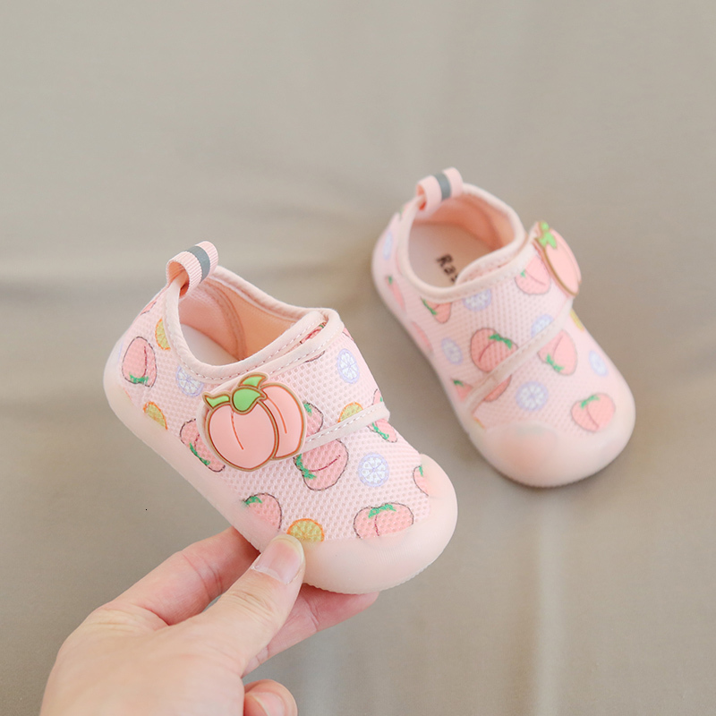 First Walkers Infant Toddler Shoes Spring Baby Girls Boys Casual Shoes Soft Bottom Comfortable Non-slip Kids Mesh First Walkers Shoes 230314