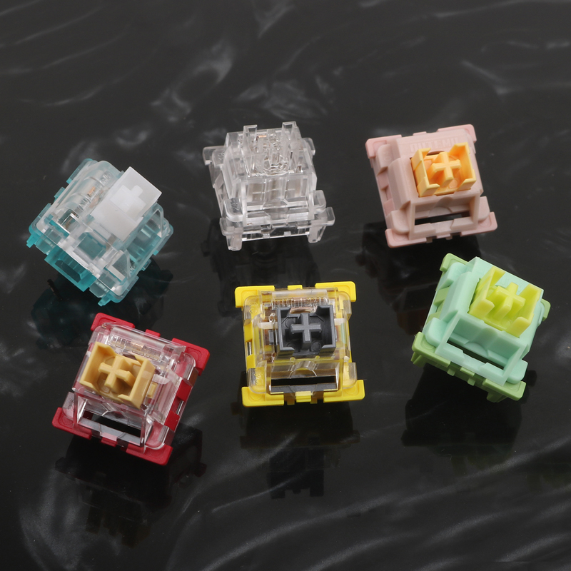 Outemu Switch for Mechanical Keyboard Switches 3Pin Clicky Linear Tactile Silent Switchs RGB Gaming Compatible Cherry MX