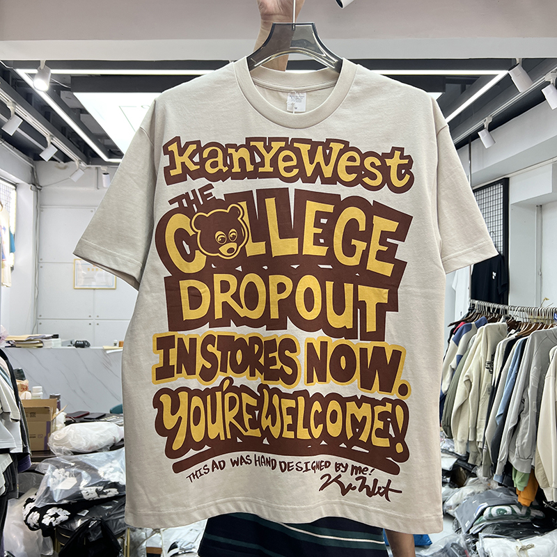 hoodie Summer T Shirt Men's Plus Women Quality Oversized Letter Print Top Short Sleeve Tees Vintage T-Shirts