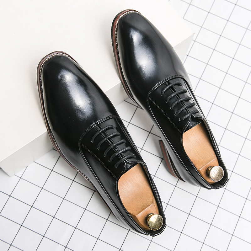 Men Fashion Oxford Shoes Party lace-up Wedding Shoes Classic Business Formal Pointed Leather Shoes Man Boss Social Office Shoes
Men Fashion Oxford Shoes Party lace-up Wedding Shoes Classic Business Formal Pointed Leather Shoes Man Boss Social Office Shoes