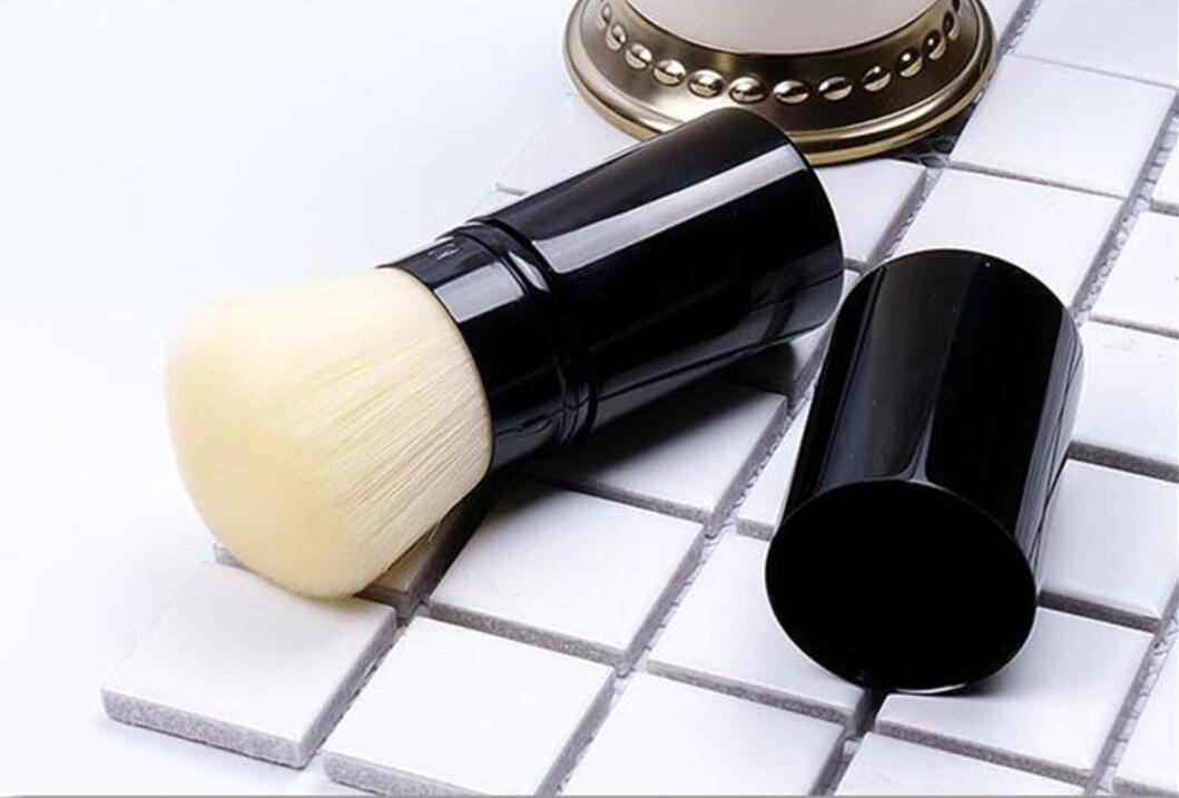 Brand LES BELGES single brush RETRACTABLE KABUKI BRUSHS with retail Box Package Makeup Tools Brushes Blender Fast Delivery z2505275QOP