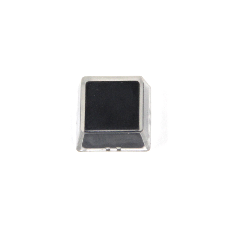 10pcs Colorful Transparent Keycaps Double-layer Keycaps Removable Paper Custom MX Switch Relegendable Keycap Shell Protection 1U
