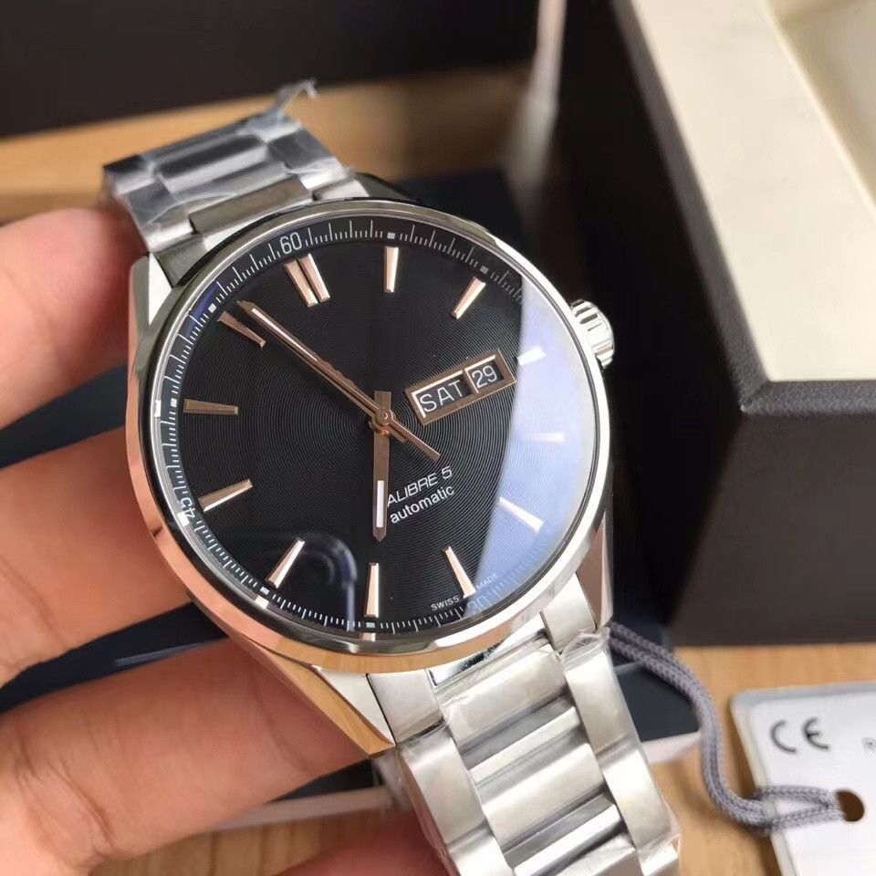 Double calendar watch diameter 41mm with Swiss SW220 movement sapphire glass mirror case polished fine, As shown
Double calendar watch diameter 41mm with Swiss SW220 movement sapphire glass mirror case polished fine, As shown