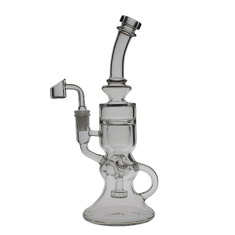 SAML GLASS Hookahs 11 Inch Tall FTK Torus Bong Klein Dab Rig Recycler Smoking Water Pipe joint size 14.4mm PG3017
SAML GLASS Hookahs 11 Inch Tall FTK Torus Bong Klein Dab Rig Recycler Smoking Water Pipe joint size 14.4mm PG3017