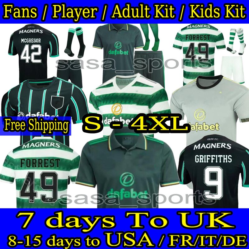 4XL 22 23 CeLTic Soccer Jerseys 2022 2023 DUFFY EDOUARD Home Men kids Football Shirts AWAY JOTA Rogic Abada Furuhashi Giakoumakis MCGREGOR GRIFFITHS
4XL 22 23 CeLTic Soccer Jerseys 2022 2023 DUFFY EDOUARD Home Men kids Football Shirts AWAY JOTA Rogic Abada Furuhashi Giakoumakis MCGREGOR GRIFFITHS