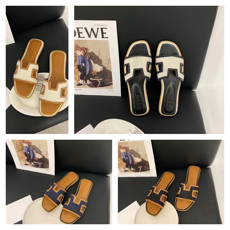 2023 Womens Beach slippers Classic H letter Flat heel mule sandal Summer Designer Fashion flip flops lady pool outdoor Slides famale shoes Hotel Bath Ladies, O1cn4
2023 Womens Beach slippers Classic H letter Flat heel mule sandal Summer Designer Fashion flip flops lady pool outdoor Slides famale shoes Hotel Bath Ladies, O1cn4