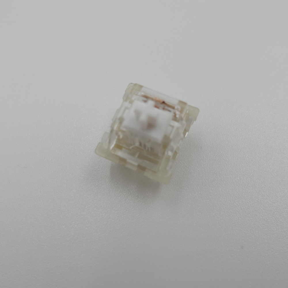 KTT Switch Kang White V3 Switches 3pins 43g Linear Mechanical Keyboards Customize Light Tactile Gaming RGB Compatible MX Switchs