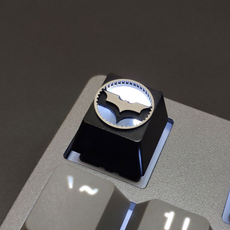 ESC Keycaps for Mechanical Keyboard Gaming Aluminum Light Transmission Key Caps Accessories
