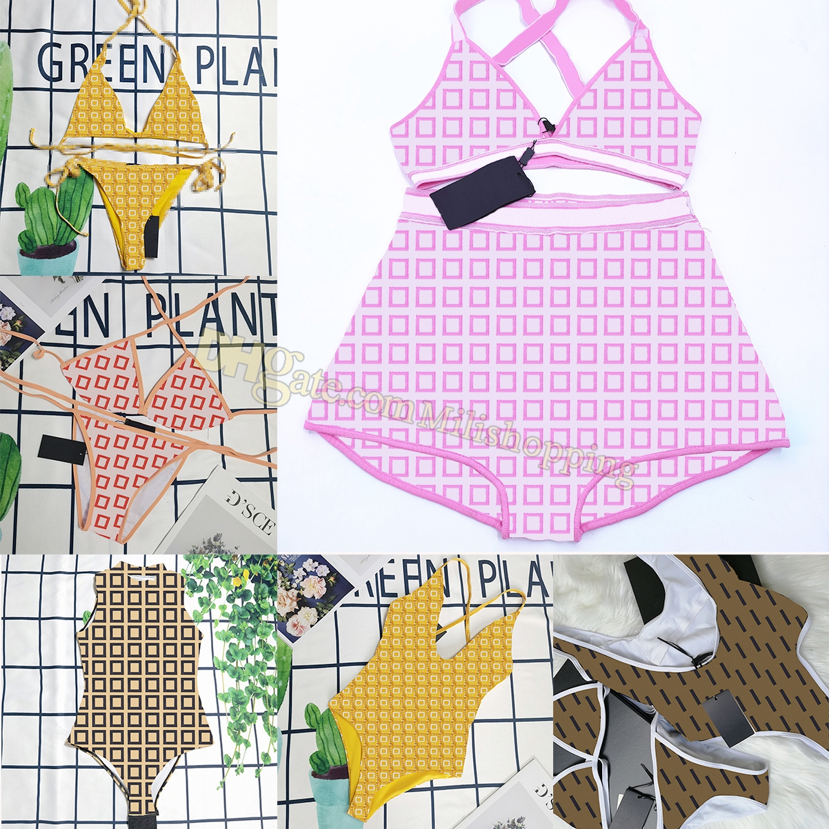 Fashion Womens Swimwear Sexy Girls Bathing Suit Summer Swimsuit Beach Bikinis Set Letter Pattern Women Bodysuit Swim Clothing
Fashion Womens Swimwear Sexy Girls Bathing Suit Summer Swimsuit Beach Bikinis Set Letter Pattern Women Bodysuit Swim Clothing