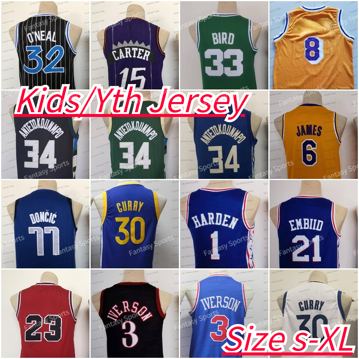 Kids Bird Tatum Jersey Stephen Shaq Oneal Curry James Harden Vince Iverson Embiid Carter Stitched Youth Jerseys Gift For Children Kids, Kids jersey
Kids Bird Tatum Jersey Stephen Shaq Oneal Curry James Harden Vince Iverson Embiid Carter Stitched Youth Jerseys Gift For Children Kids, Kids jersey