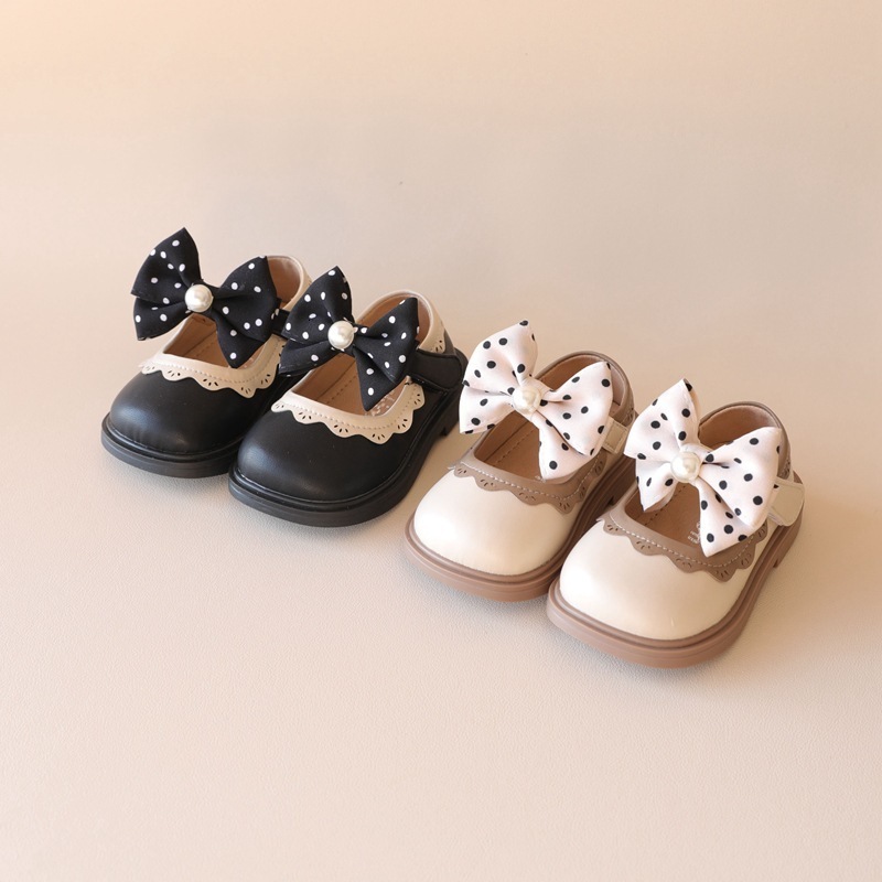 First Walkers Spring Autumn Baby Girls Leather Shoes Toddler First Walkers Cute Princess Shoes Kids Single Flats Shoe 230314