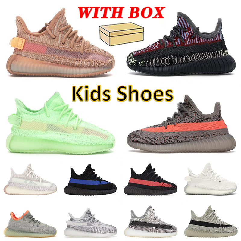 Kids Shoes With Box Running Shoes Toddler Clay Yecheil Glow Beluga Reflective Dazzling Blue Core Black Red Cream White Cloud Slate Static Children Sneakers Trainers
Kids Shoes With Box Running Shoes Toddler Clay Yecheil Glow Beluga Reflective Dazzling Blue Core Black Red Cream White Cloud Slate Static Children Sneakers Trainers