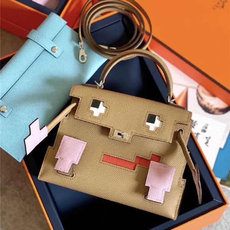 Handbag Designer Herms mini Kelyss doll bag fashion picto handbag mosaic bag mini messenger, Khaki5
Handbag Designer Herms mini Kelyss doll bag fashion picto handbag mosaic bag mini messenger, Khaki5