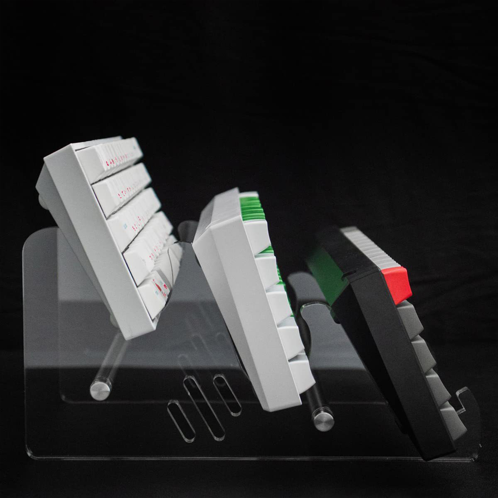 Keyboard Display Stand Stable Transparent Mechanical Keyboard Accessories Storage Holder Support Game PC Display Rack Storage