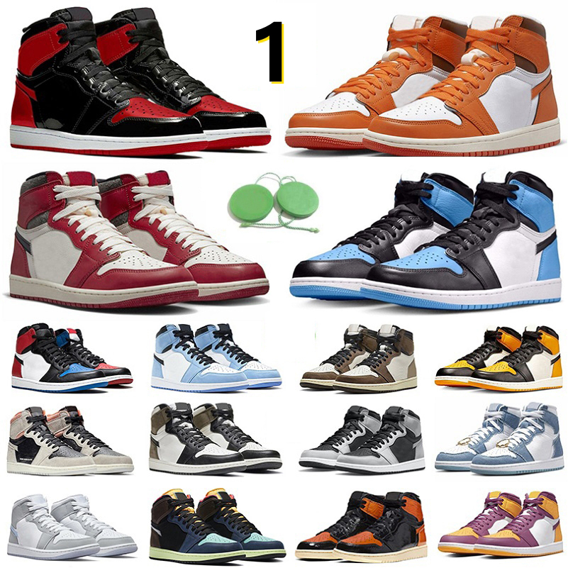 1 1s Mens Basketball Shoes UNC Toe Lost Found Gorge Green StarFish Bred Patent Dark Mocha Denim Lucky Green Newstalgia Shadow True Blue Women Trainer Sports Sneakers, Color#31
1 1s Mens Basketball Shoes UNC Toe Lost Found Gorge Green StarFish Bred Patent Dark Mocha Denim Lucky Green Newstalgia Shadow True Blue Women Trainer Sports Sneakers, Color#31